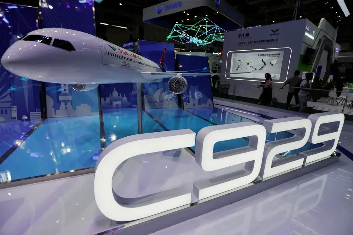 Lee más sobre el artículo El avión C929 de China se asegura tecnología occidental tras firmar acuerdos de piezas