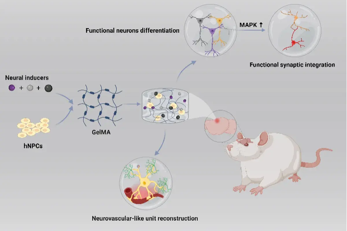 Lee más sobre el artículo Investigadores chinos desarrollan un hidrogel cóctel para la terapia de lesiones cerebrales