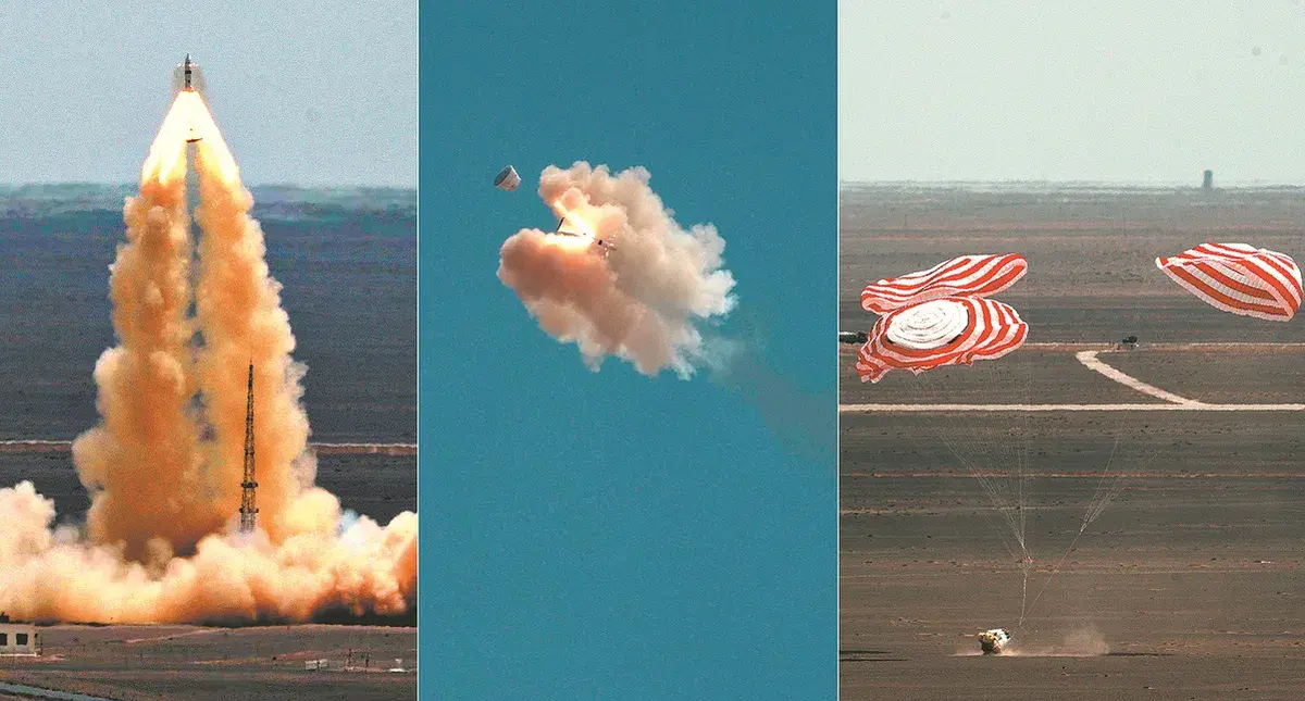 Lee más sobre el artículo El ensayo de escape de Mengzhou sienta las bases para una misión lunar tripulada