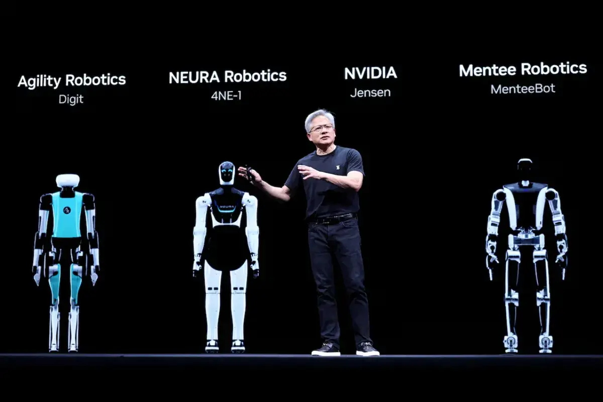 Lee más sobre el artículo Nvidia y Foxconn en conversaciones para implementar robots humanoides en la planta de fabricación de servidores de IA de Houston