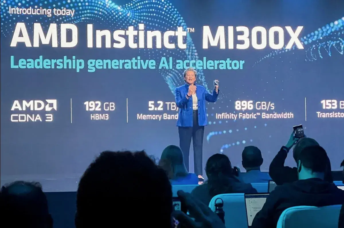 Lee más sobre el artículo AMD afirma que los nuevos chips pueden superar a los de Nvidia en el floreciente mercado de chips de IA