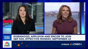 Lee más sobre el artículo AppLovin y Robinhood se incorporan al S&P 500