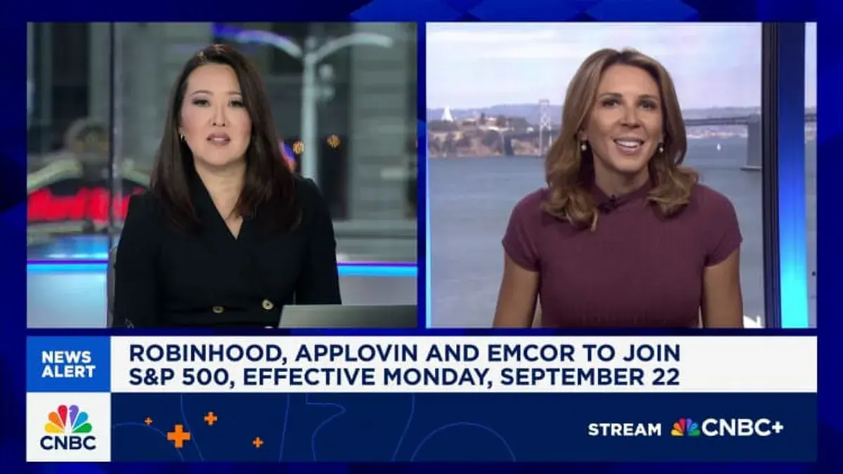 Lee más sobre el artículo AppLovin y Robinhood se incorporan al S&P 500