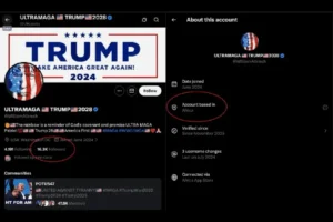 Lee más sobre el artículo Acerca de esta cuenta revela la magnitud del problema de trolls extranjeros de X
