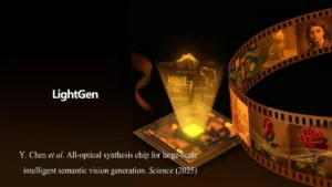 Lee más sobre el artículo Un nuevo chip óptico puede contribuir al avance de la IA generativa