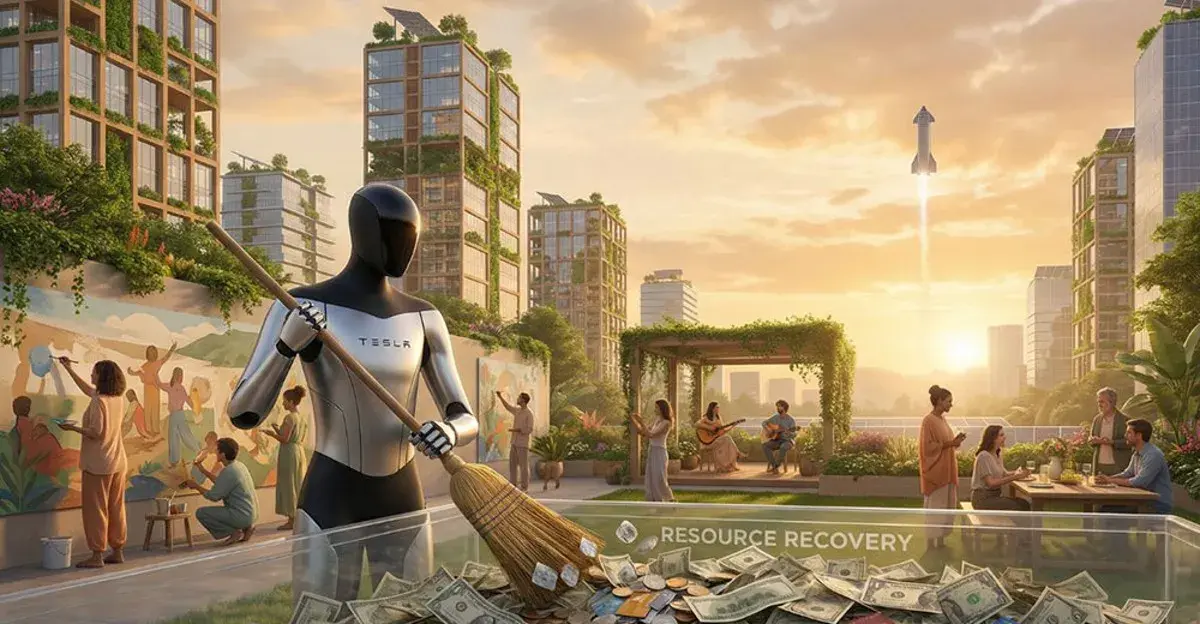 En este momento estás viendo La paradoja del billonario: por qué Elon Musk quiere acabar con el dinero