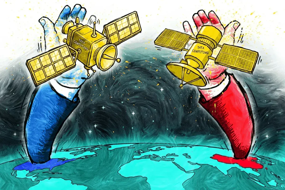 En este momento estás viendo Una nube por encima de las nubes: EE.UU. y China compiten por convertir el espacio en una plataforma informática