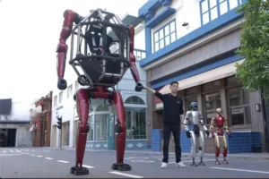 Lee más sobre el artículo Transformers de la vida real: Unitree de China presenta un robot tipo «mecha» que cambia de 2 a 4 patas