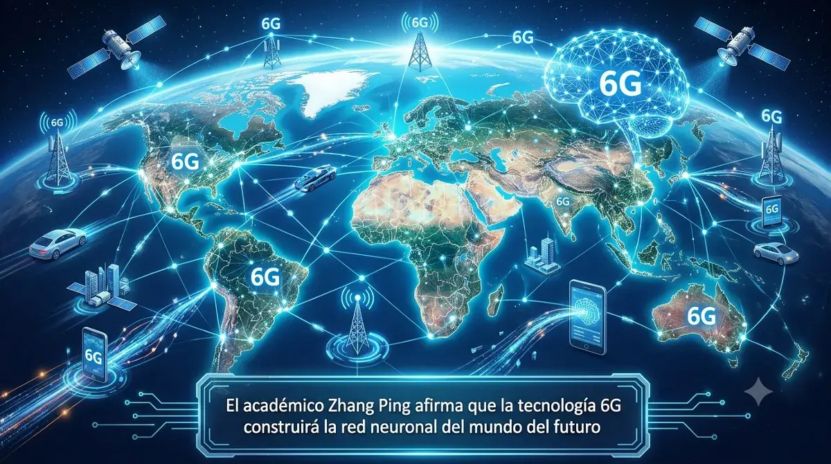 En este momento estás viendo El académico Zhang Ping afirma que la tecnología 6G construirá la red neuronal del mundo del futuro