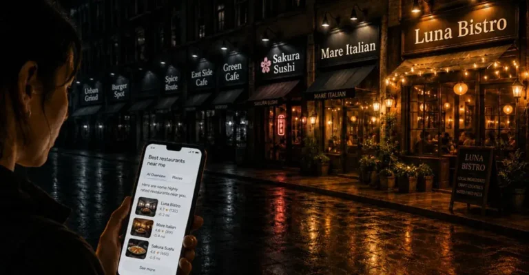 Un estudio revela que la mayoría de los restaurantes no aparecen en las recomendaciones de la IA