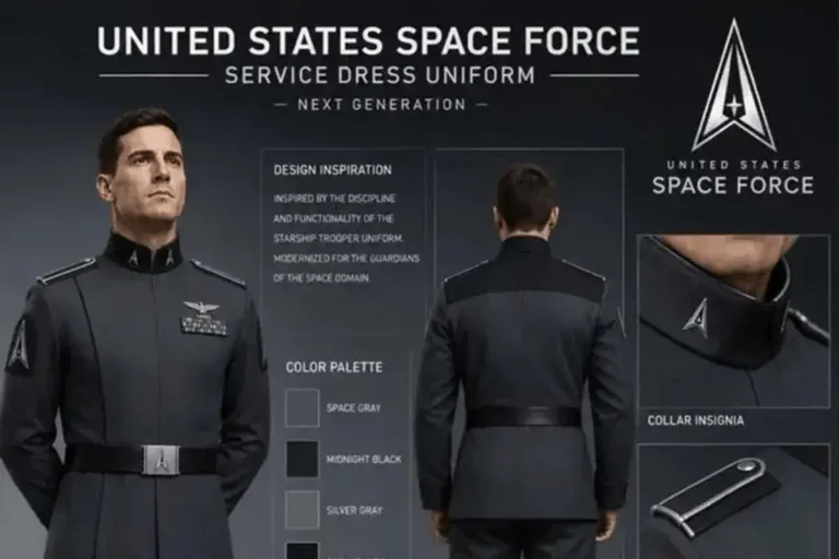 Trump publica imágenes de uniformes de la Fuerza Espacial de EE. UU. basados ​​en atuendos cinematográficos de inspiración nazi