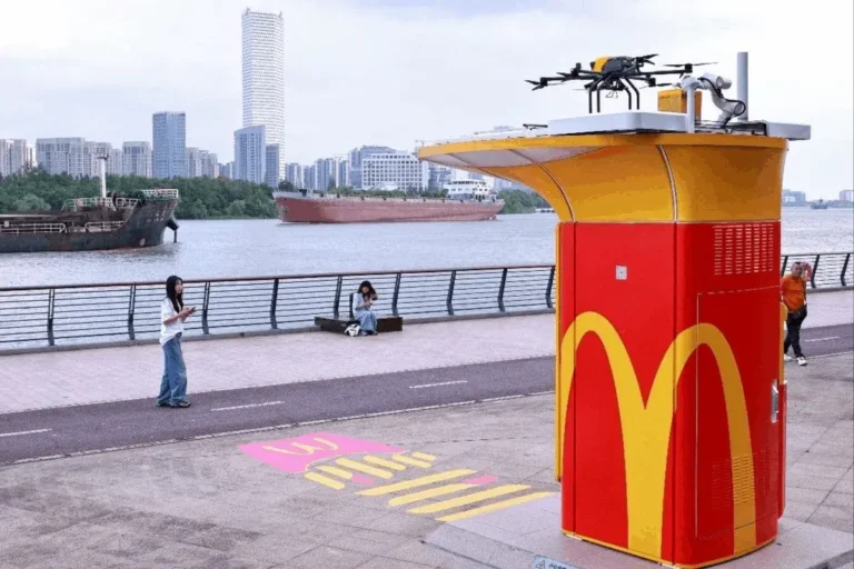Nublado con probabilidad de Big Macs: McDonald’s y Meituan lanzan una ruta de drones en Shanghái