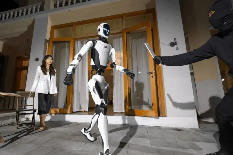 La empresa china Unitree presenta un robot «guardián» capaz de desarmar a atacantes y levantar automóviles